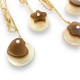 Collier Flan Caramel