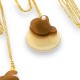 Collier Flan Caramel