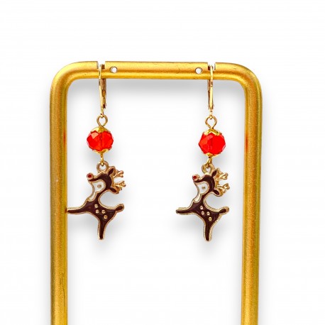 Earrings Gingerbread Man