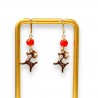 Boucles d'Oreilles Gingerbread Man