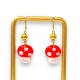 Boucles d'Oreilles Champimignons