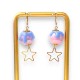 Earrings Twinkle Ball PInk