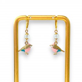 Boucles d'Oreilles Romantic Birds