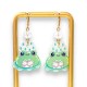 Boucles d'Oreilles Kawaii Grenouilles