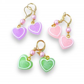 Earrings Coeurs Acidulés