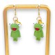 Boucles d'Oreilles Kermit