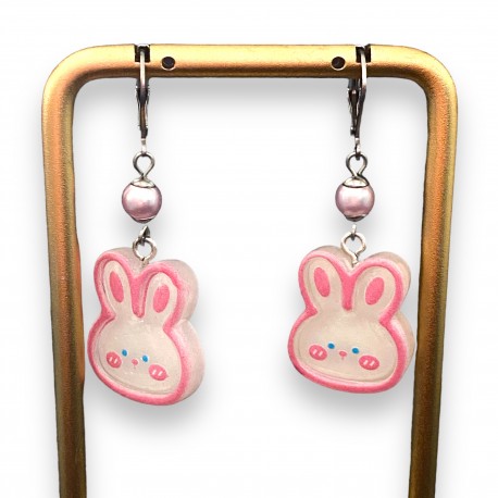 Boucles d'Oreilles Sweet Bunnies