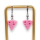 Boucles d'Oreilles Cheese