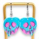 Boucles d'Oreilles Creepy Apple