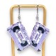 Boucles d'Oreilles Creepy Tapes