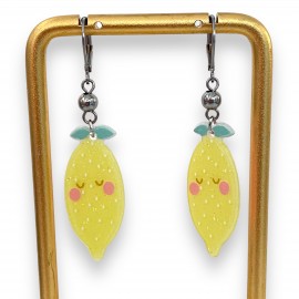 Boucles d'Oreilles Citronettes