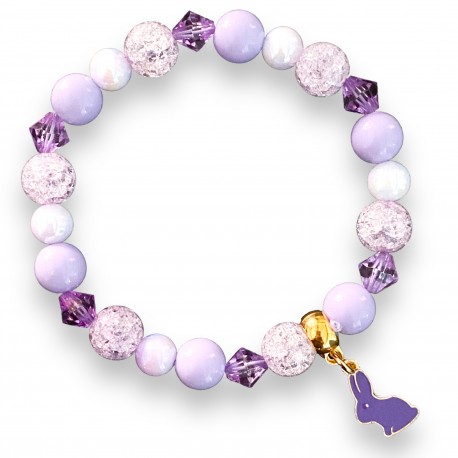 Bracelet Bunny Mauve