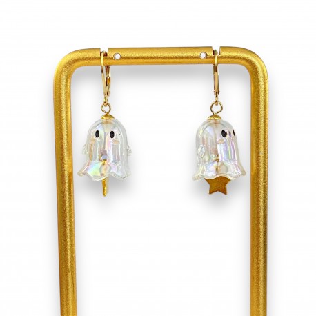 Boucles d'Oreilles Friendly Ghost