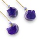 Collier Pudding Kawaii Violet