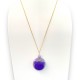 Collier Pudding Kawaii Violet