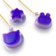 Collier Pudding Kawaii Violet