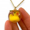 Collier Globe Ducky