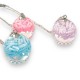 Collier Globe Coeur de Bonbons