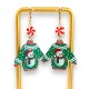 Earrings Snowman