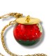 Collier Globe Strawberry